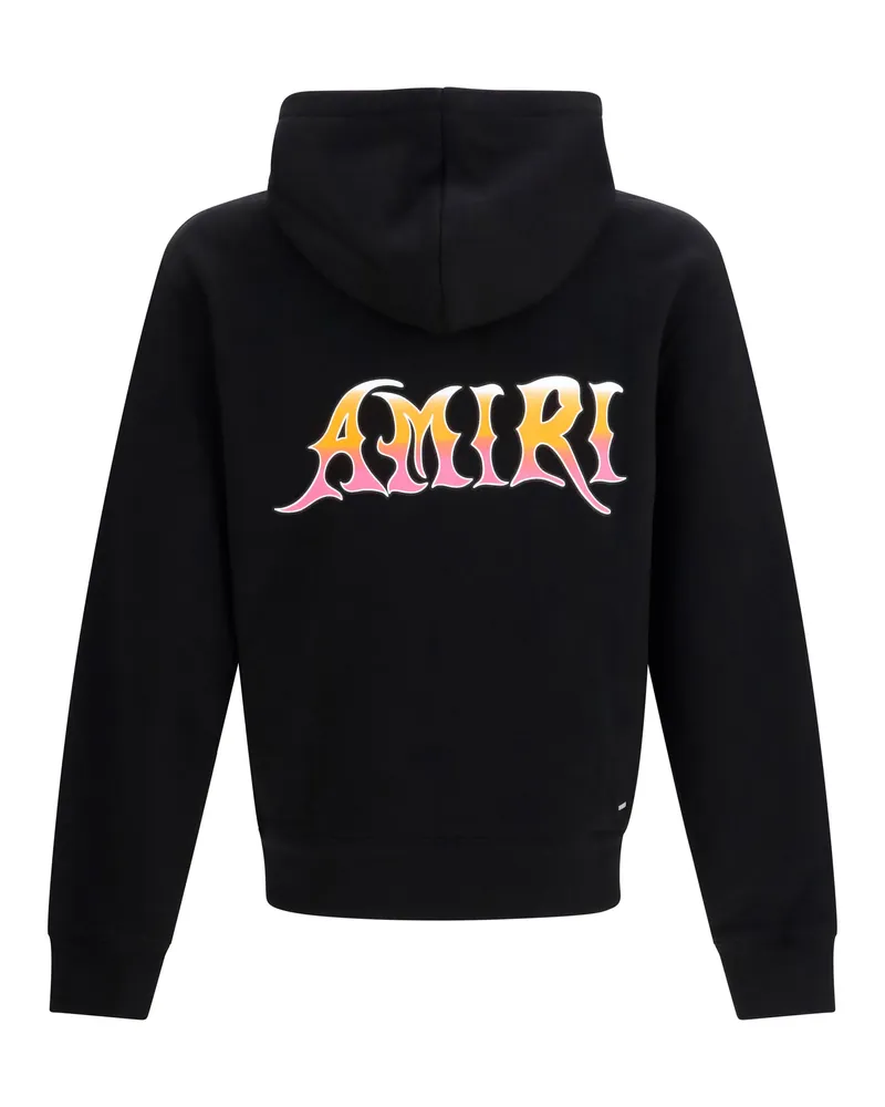 Amiri Men's Ma Hoodie Black Cotton Sweatshirts Sweater Black