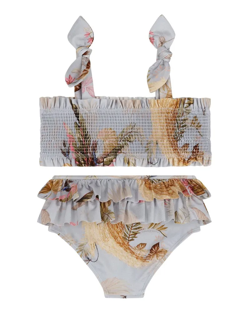 Zimmermann Rhiannon Swimsuit — Blue Blue