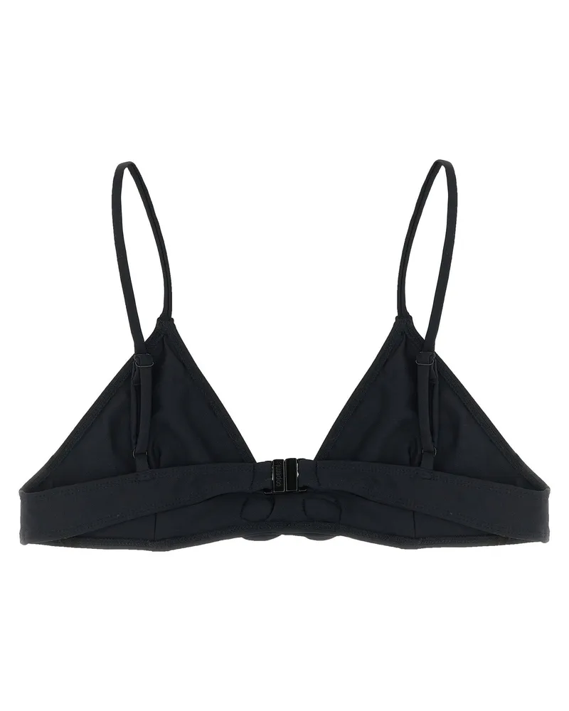 COPERNI Flower Bikini Top — Black Black