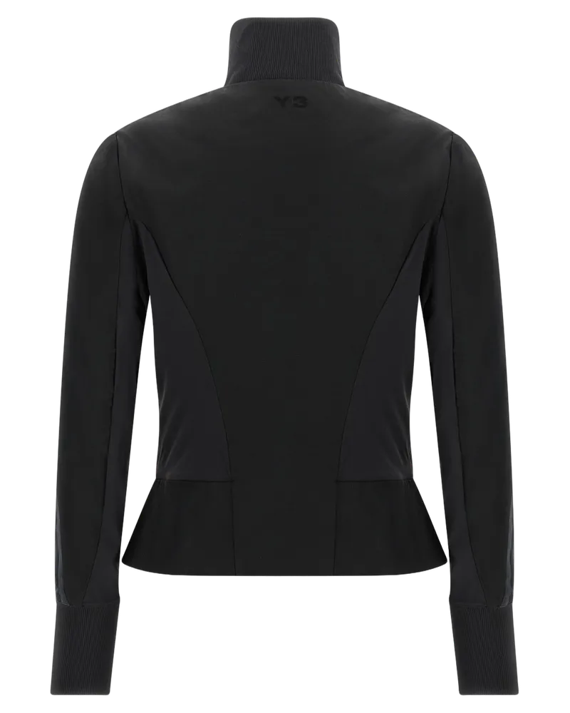 Y-3 Women Black Polyamide Sweatshirt Clothing Black