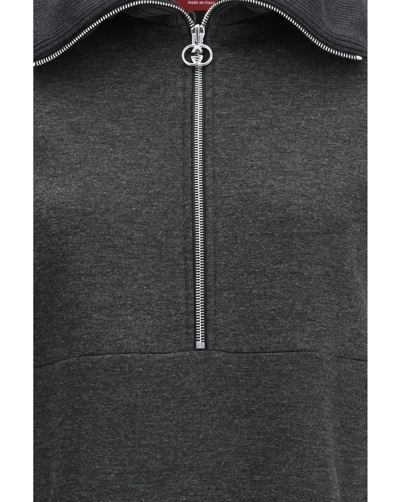 Gucci Double GG Dress — Gray Gray