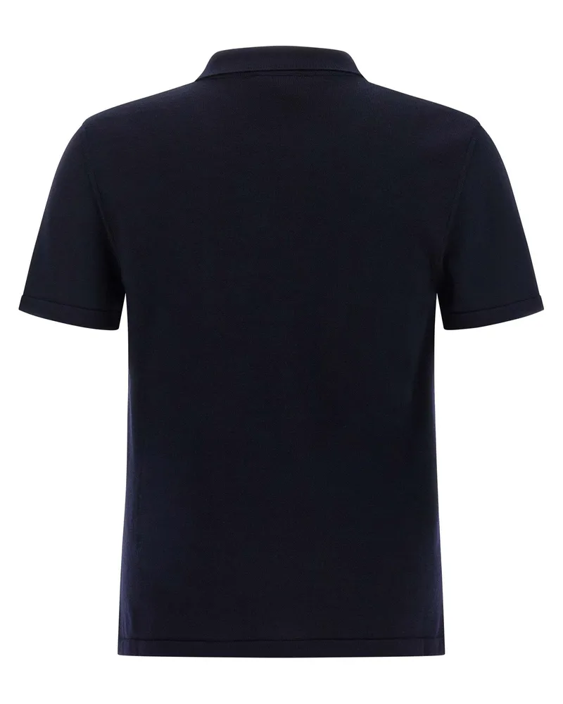 A.P.C. Gide Polo Shirt — Navy Navy