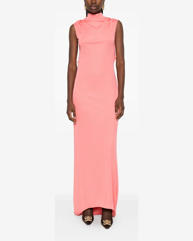 Tom Ford Women's Long Dress Pink Viscose Pink