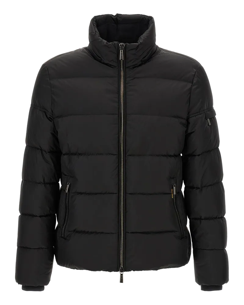 MOORER Down Jacket — Black Black
