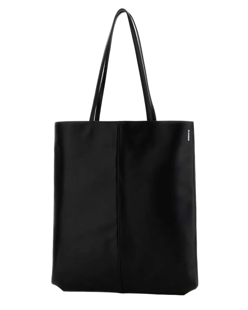 Jil Sander Black Borse A Mano Bag Black
