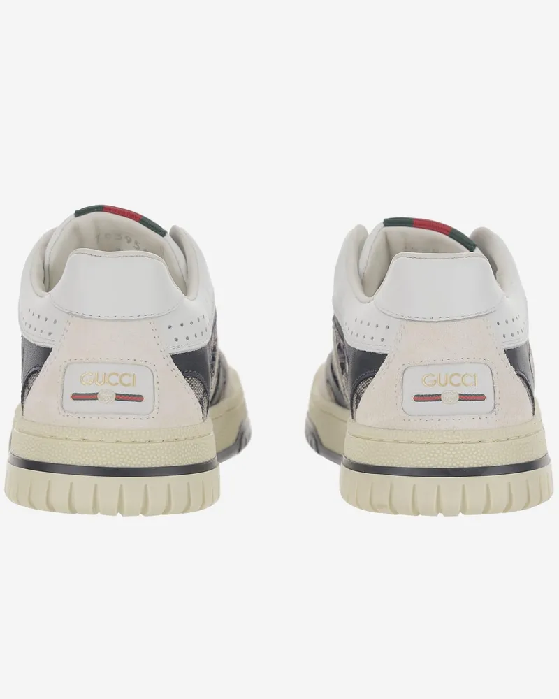 Gucci Boys' Sneakers Re-Web Multicolour Leather Trainers Multicolor