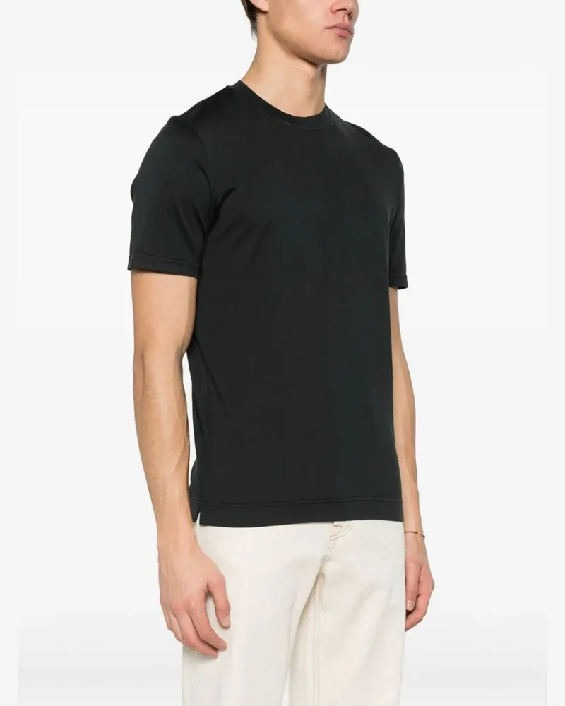 Fedeli Men's Organic Cotton T-Shirt Ss24 M Black