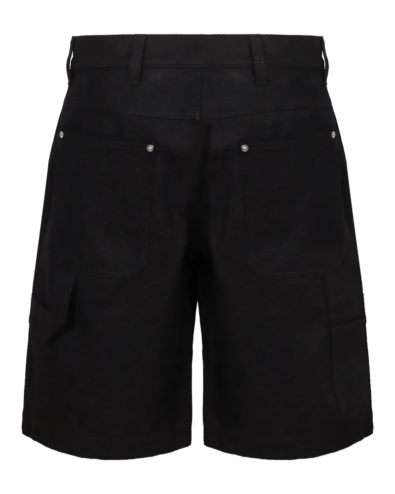 Gucci Men's Cotton Bermuda Shorts Black Black