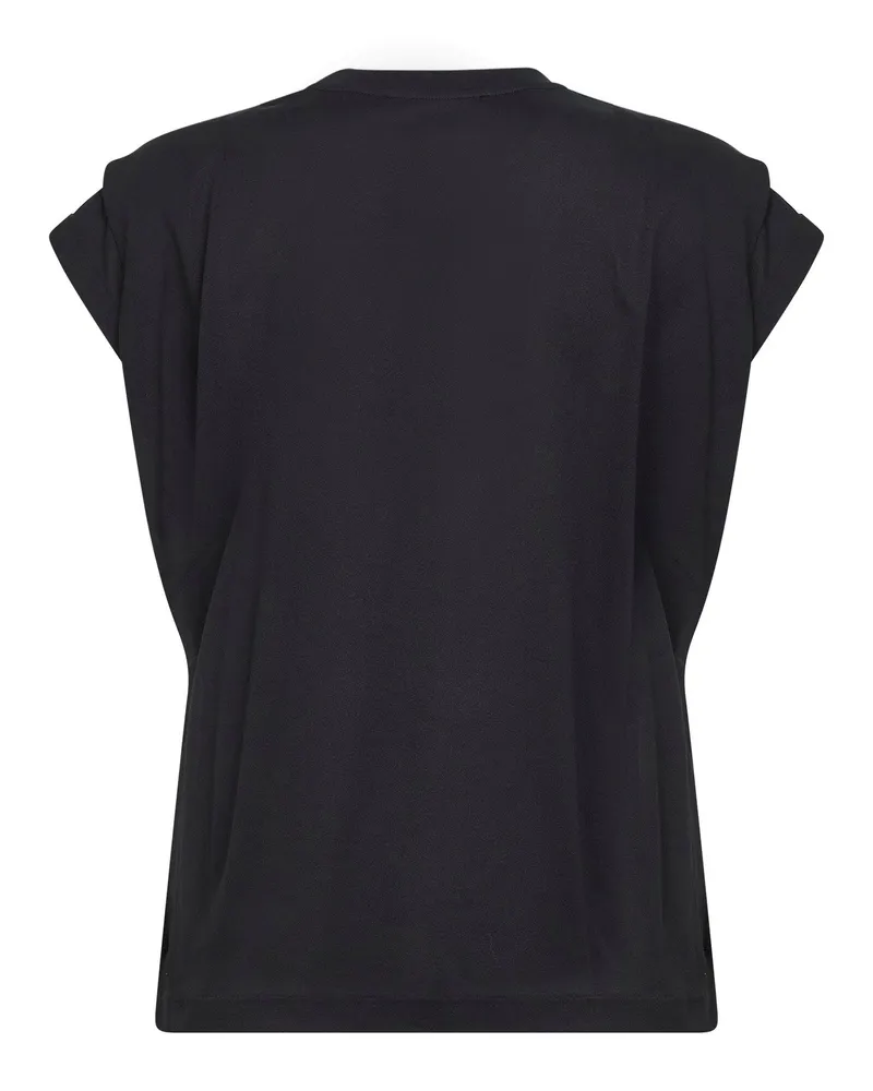 Jacquemus Women's Tank Top Ventadou Black Paper-Effect T-Shirts & Jerseys Black