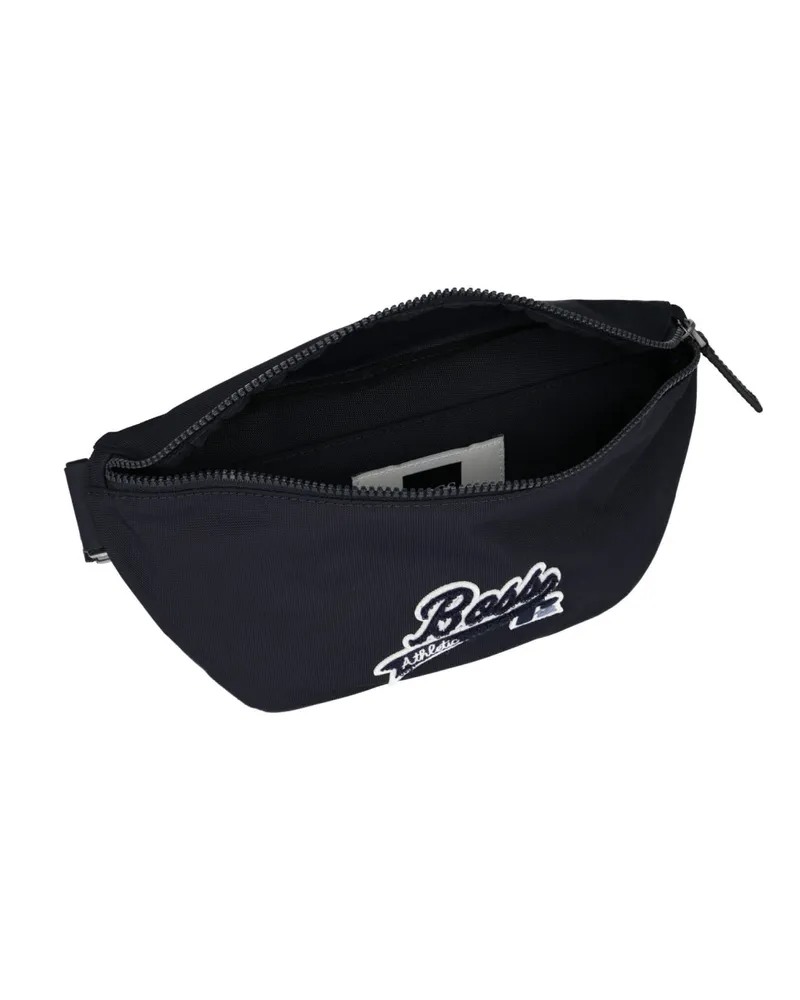 HUGO BOSS Men's Boss X Russell Athletic Logo Bumbag Blue Bags Navy