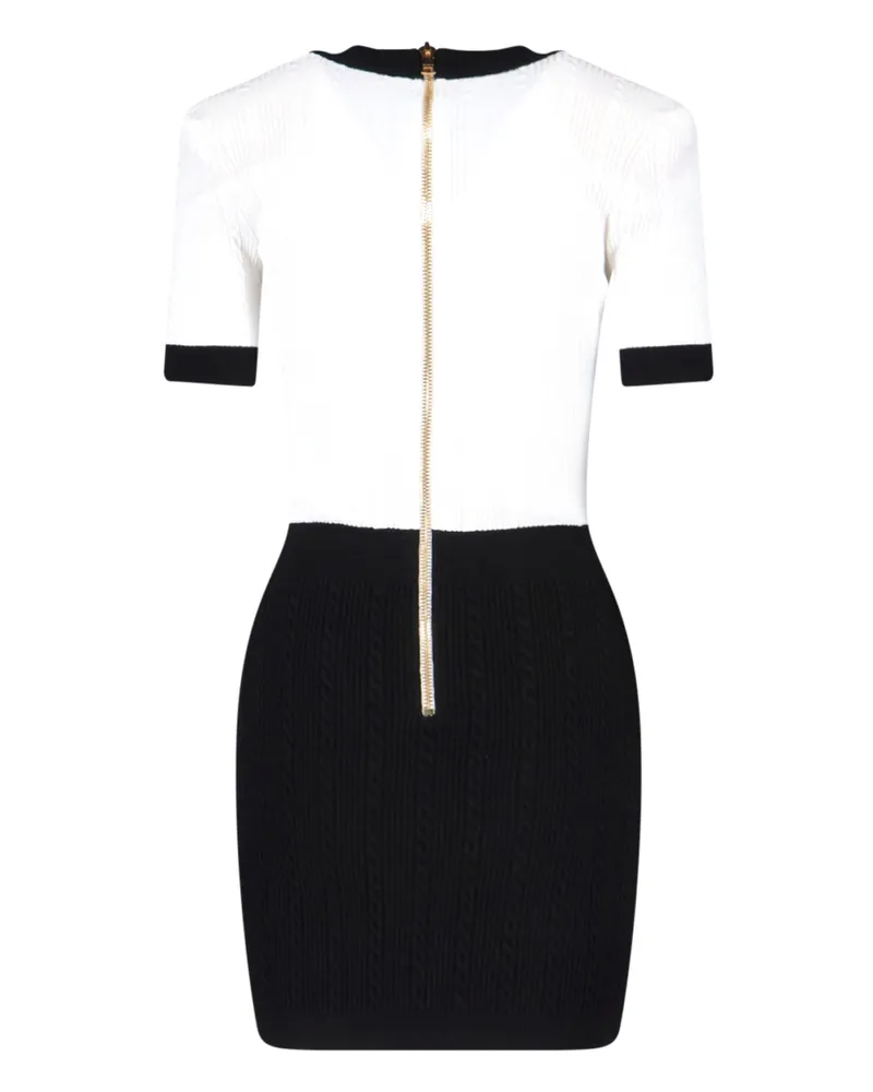 Balmain Women's Dresses Black Viscose Black