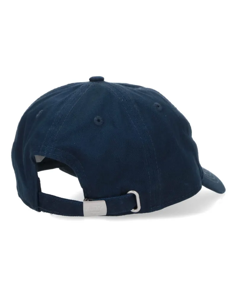 AUTRY Unisex Hats Blue Cotton Navy