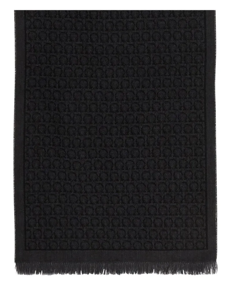 Ferragamo Scarf — Black Black