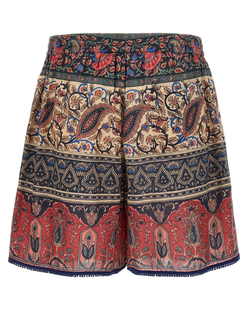 Valentino Garavani Voyage Imaginaire Bermuda Shorts — Navy Navy