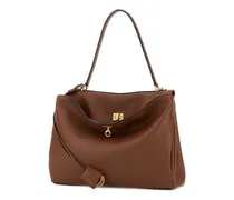 Women's Rodeo Top Handle Bag Brown Domesticated Calf