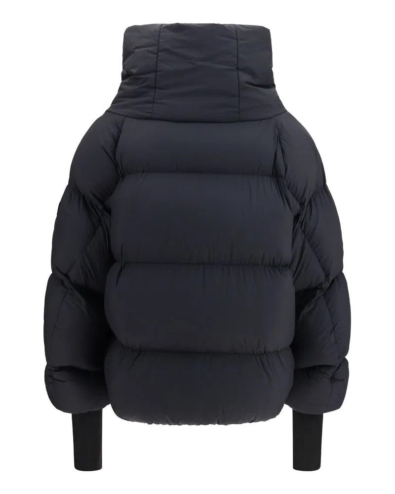 Ganni Future Puffer Down Jacket — Gray 