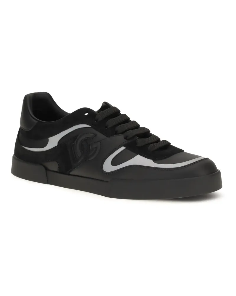Dolce & Gabbana Portofino Sneakers — Black Nero