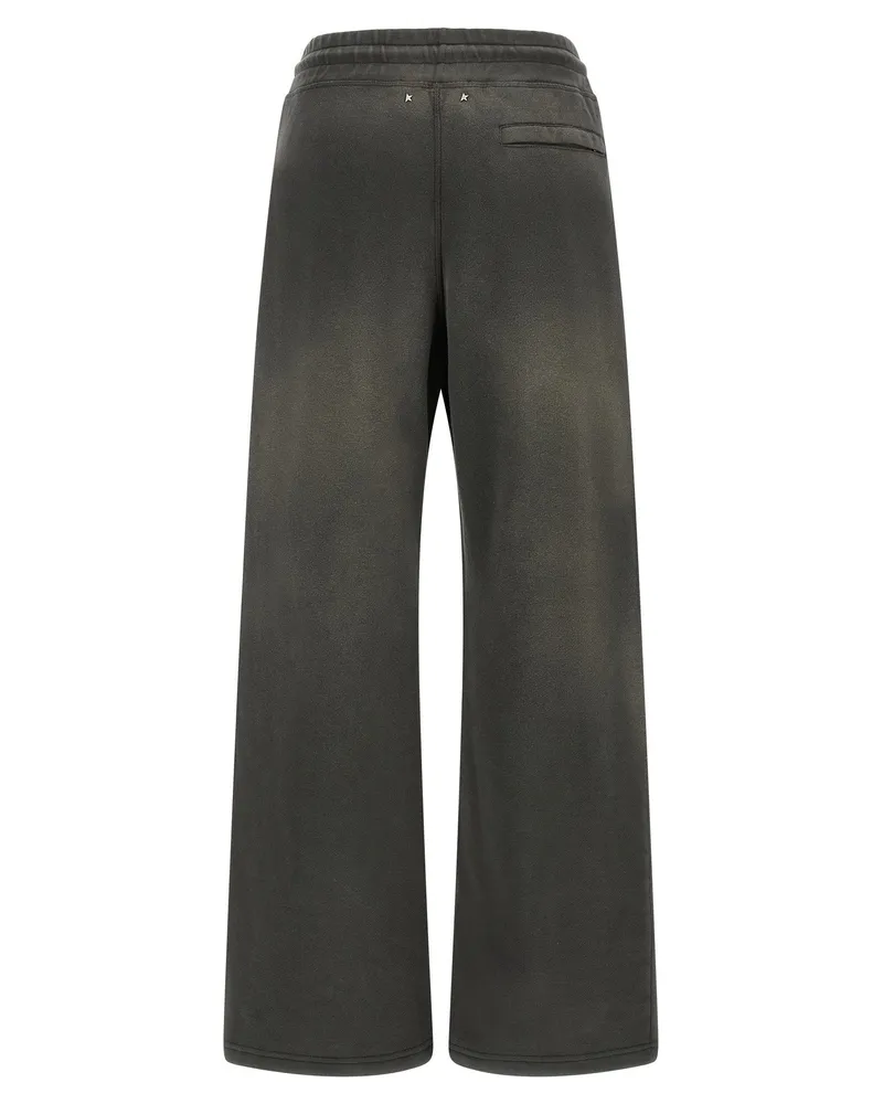 Golden Goose Joggers — Charcoal Charcoal