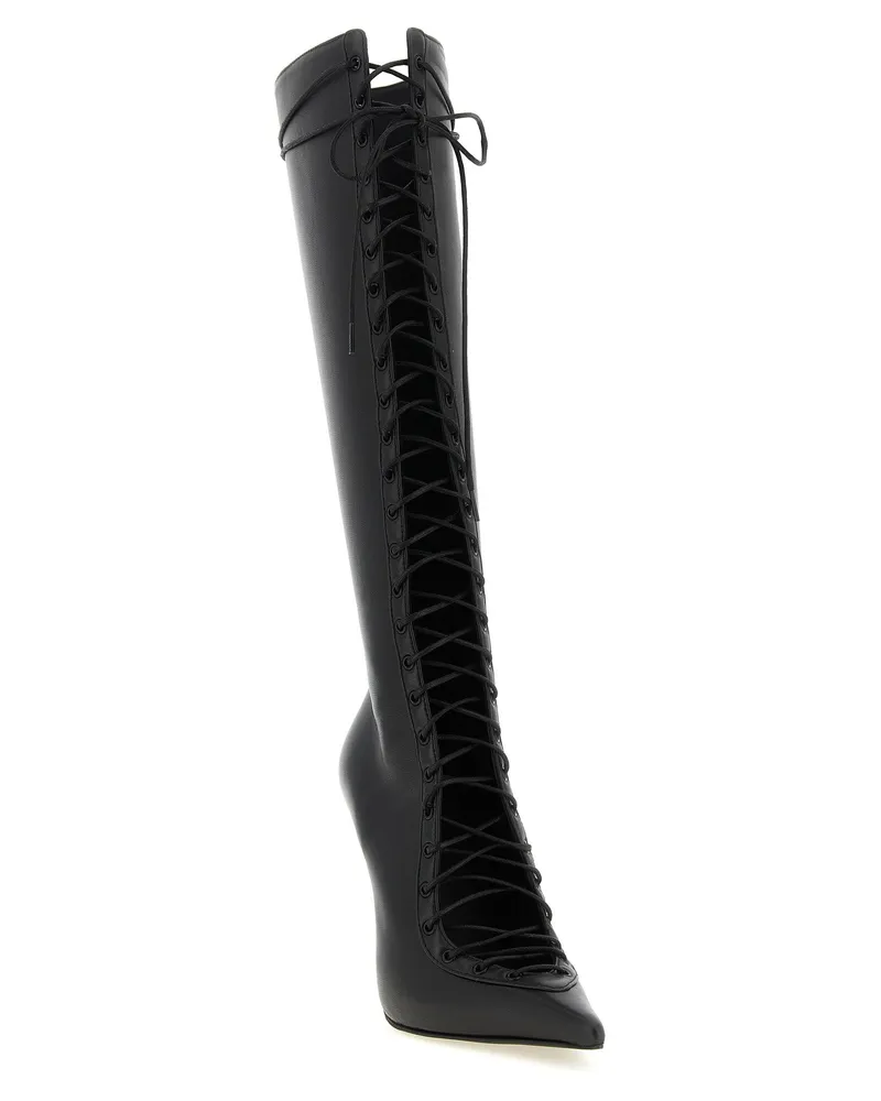 Le Silla Colette Boots — Black Black