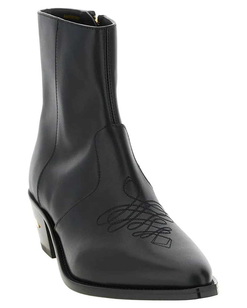 Amiri Ma Ryder Ankle Boot — Black Black