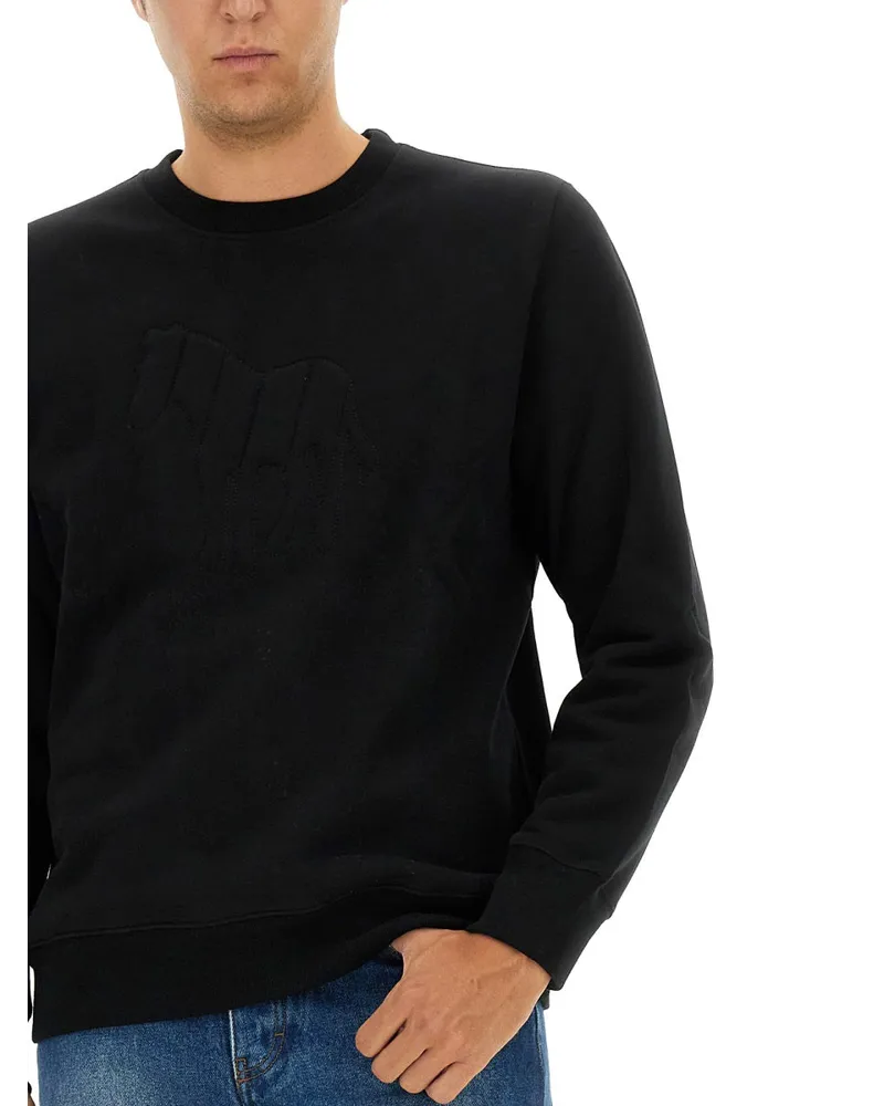 Paul Smith Cotton Sweatshirt — Black Black