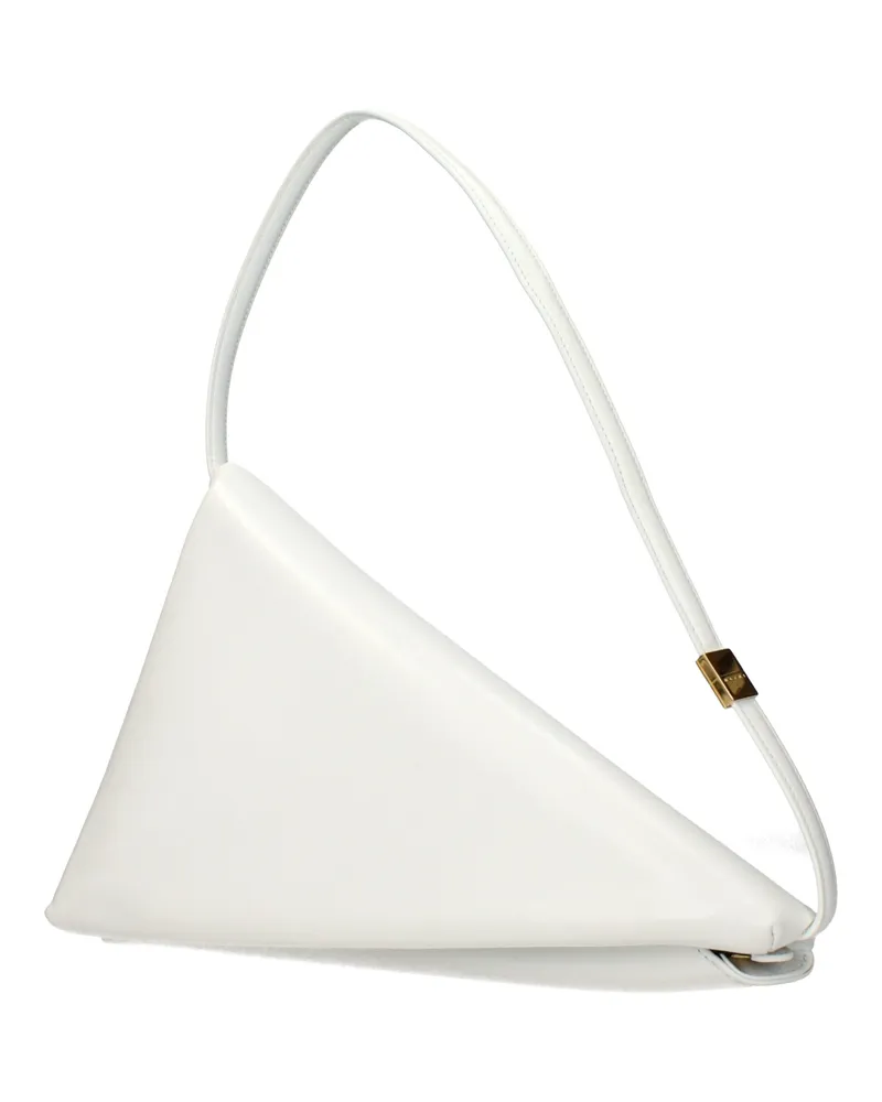 Marni Women's White Leather Shoulder Bag White