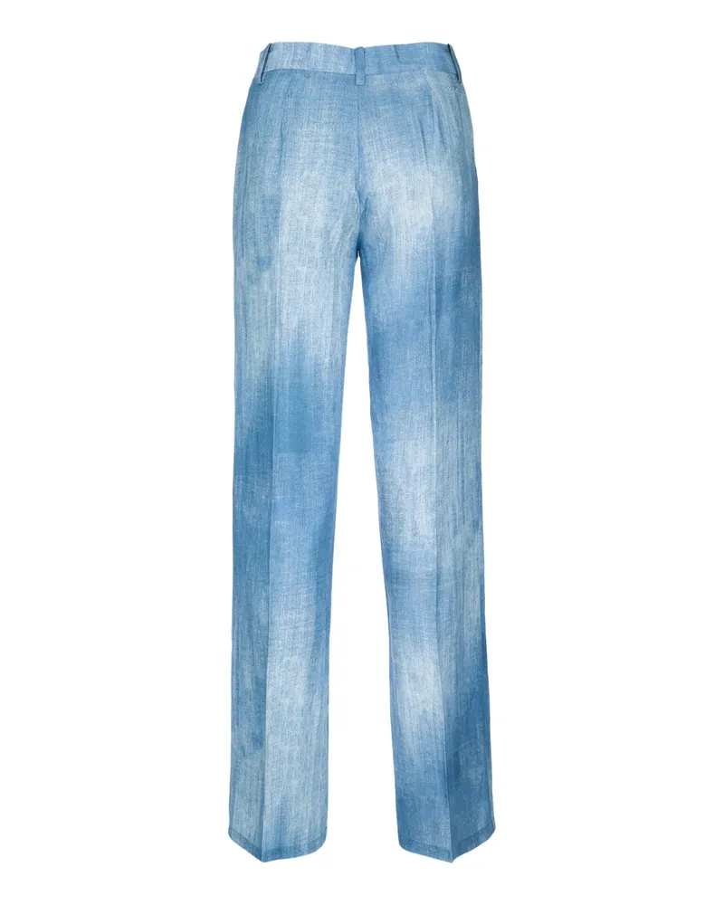 Ermanno Scervino Women's Pantalone Denim Pantaloni Trousers Blue