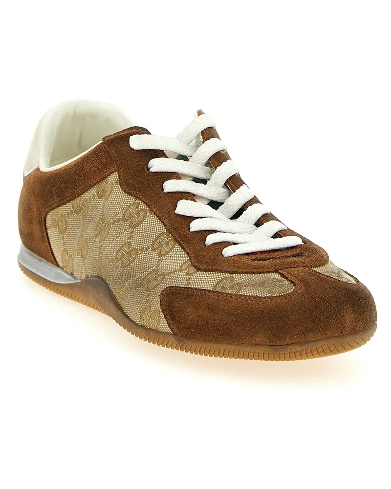 Gucci Shift Sneaker — Brown Brown