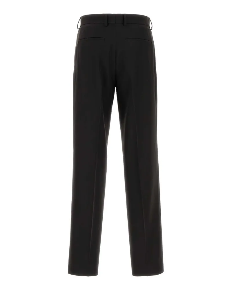 Fendi Fb1089ascb F0ty8 Caffe Exterior: Polyester Wool Pantaloni Trousers Brown