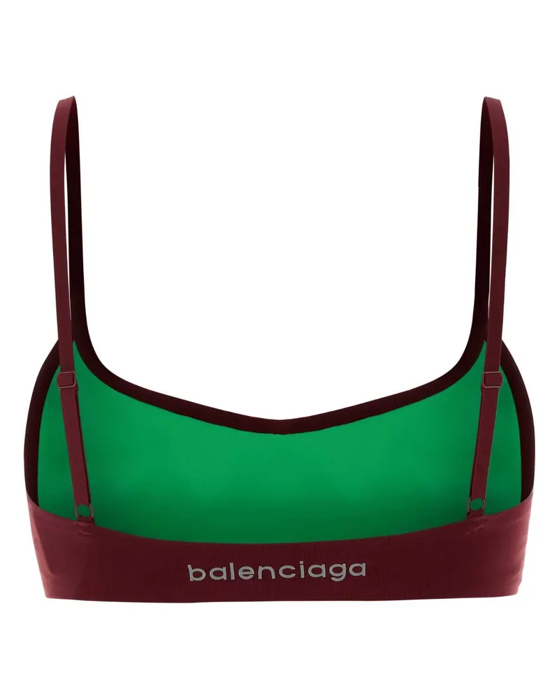 Balenciaga Tank Top — Burgundy Burgundy