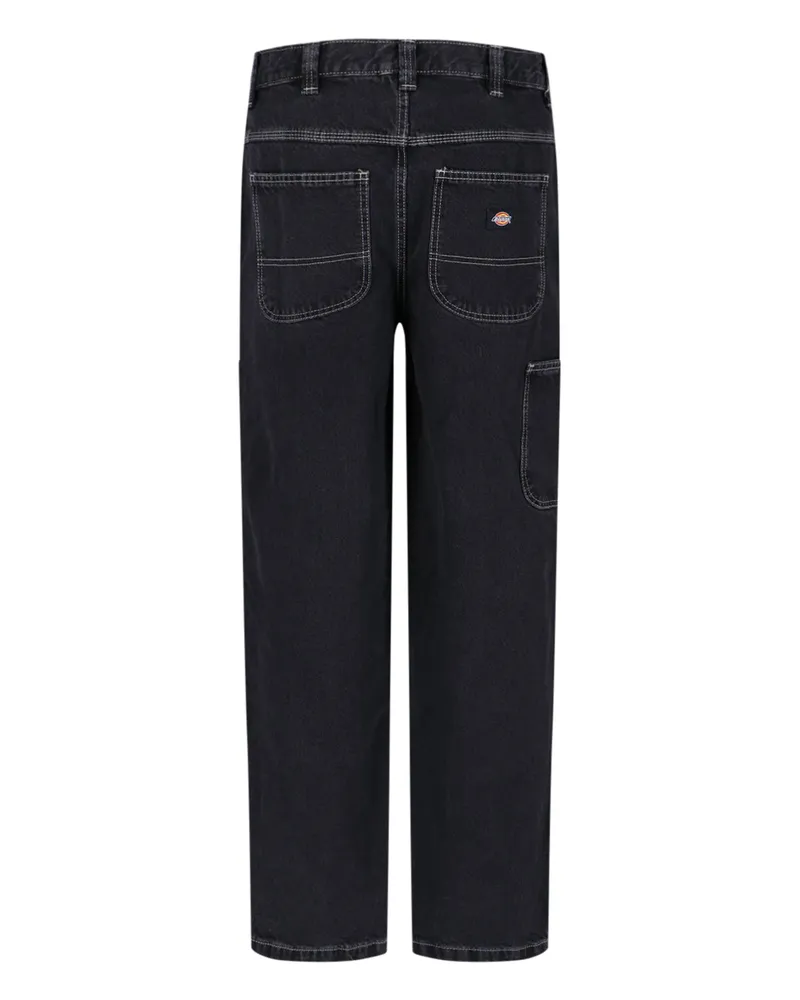 Dickies Men's Jeans Black Cotton Black