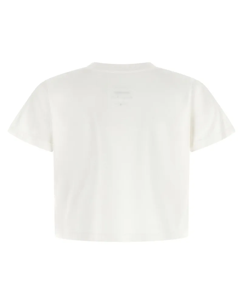 Maison Margiela Women's White Cotton T-Shirt White