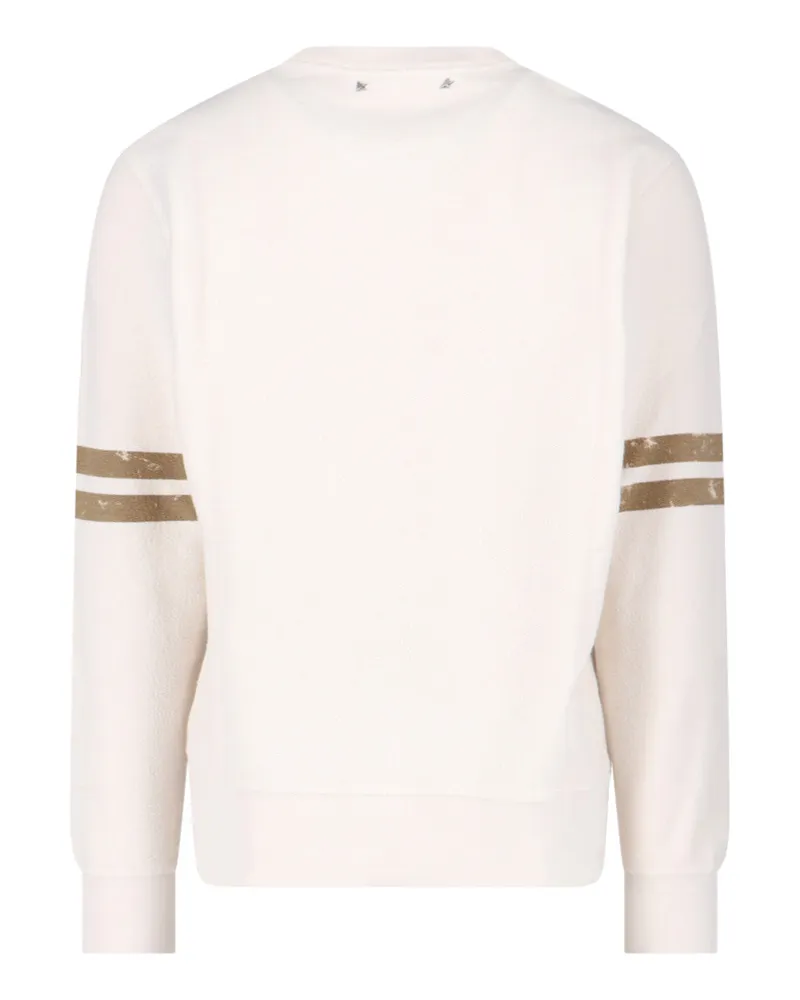 Golden Goose Men's Sweaters White Cotton White