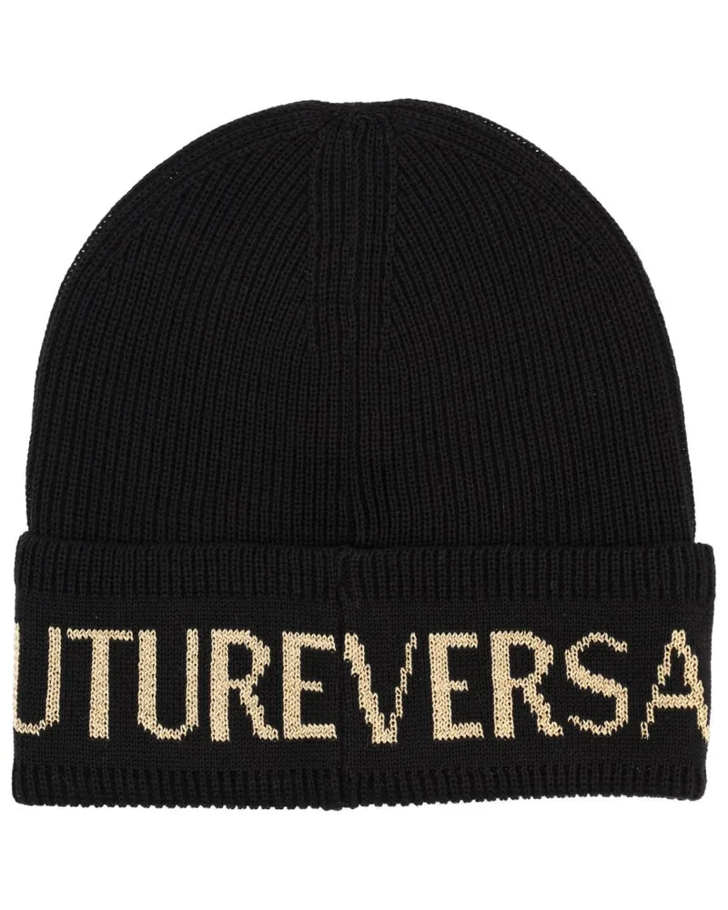 Versace Jeans 79YAZK40_ZG400G89 Beanie — Black Black