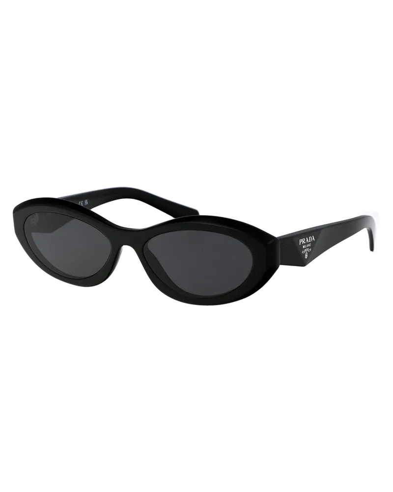Prada Women's Sunglasses Black Acetate Black