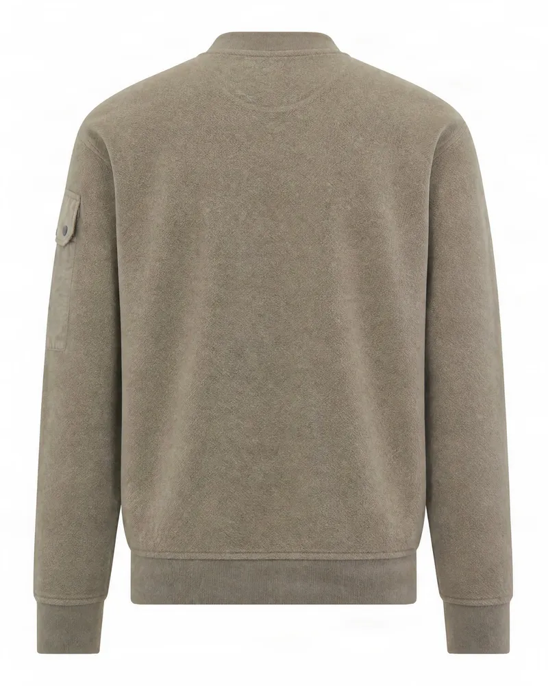 C.P. Company Crew Neck Cotton Sweatshirt Fallen
