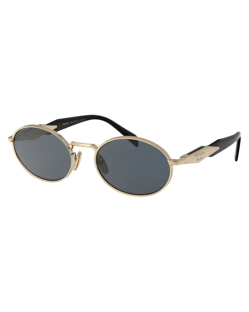 Prada Women's Sunglasses Pale Gold Metal Gold