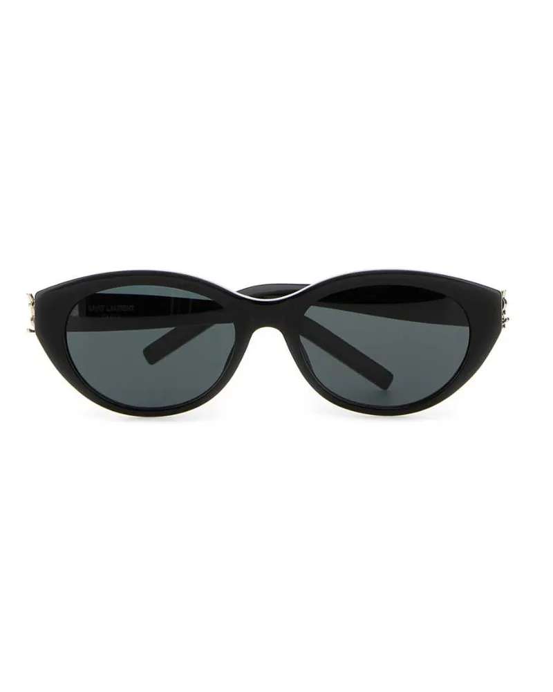 Saint Laurent Women's Black Acetate Sl M148 Sunglasses Blacklightgoldblack Exterior: Occhiali Da Sole Black