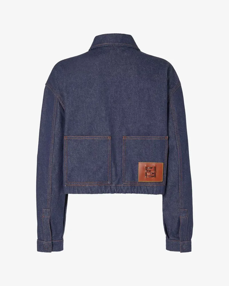 Fendi Denim Jacket — Navy Navy