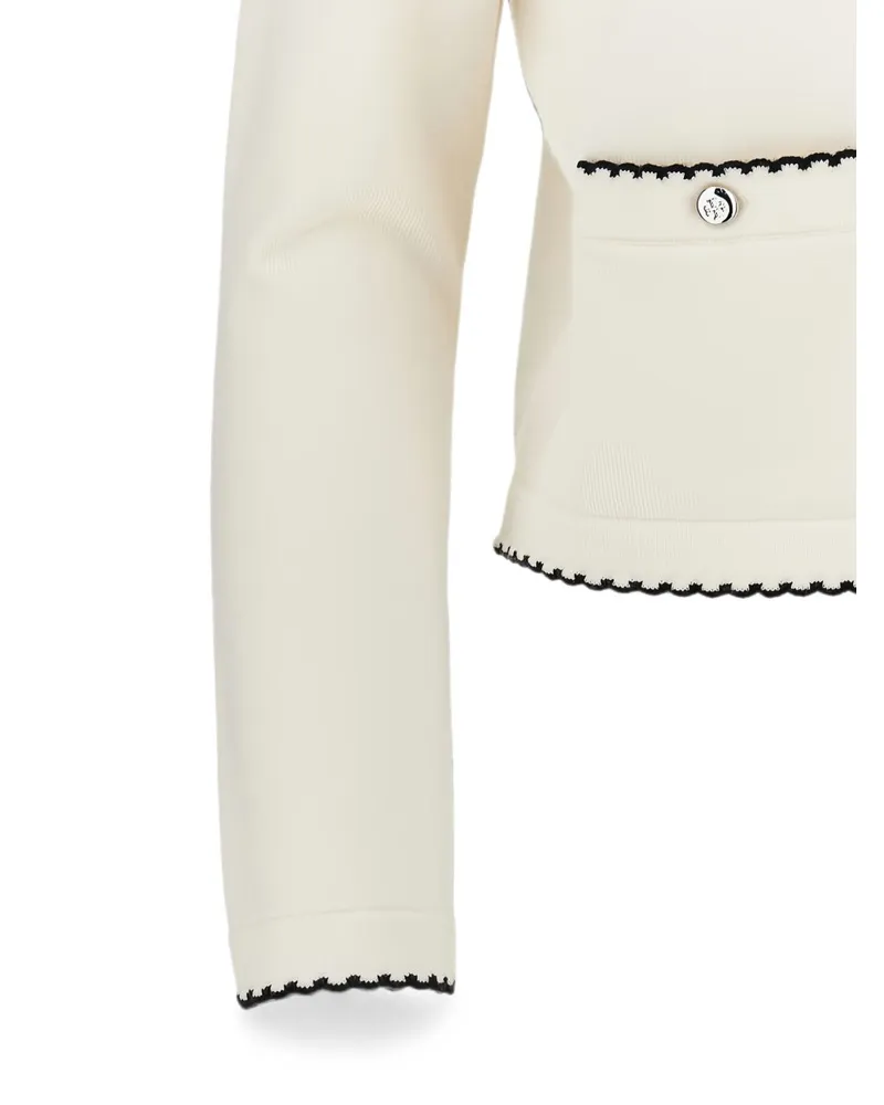 Tory Burch Kendra Cardigan — Ivory Ivory