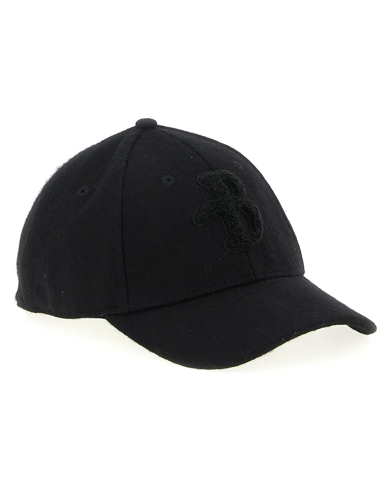 Ballantyne Terry Logo Baseball Cap — Black Black