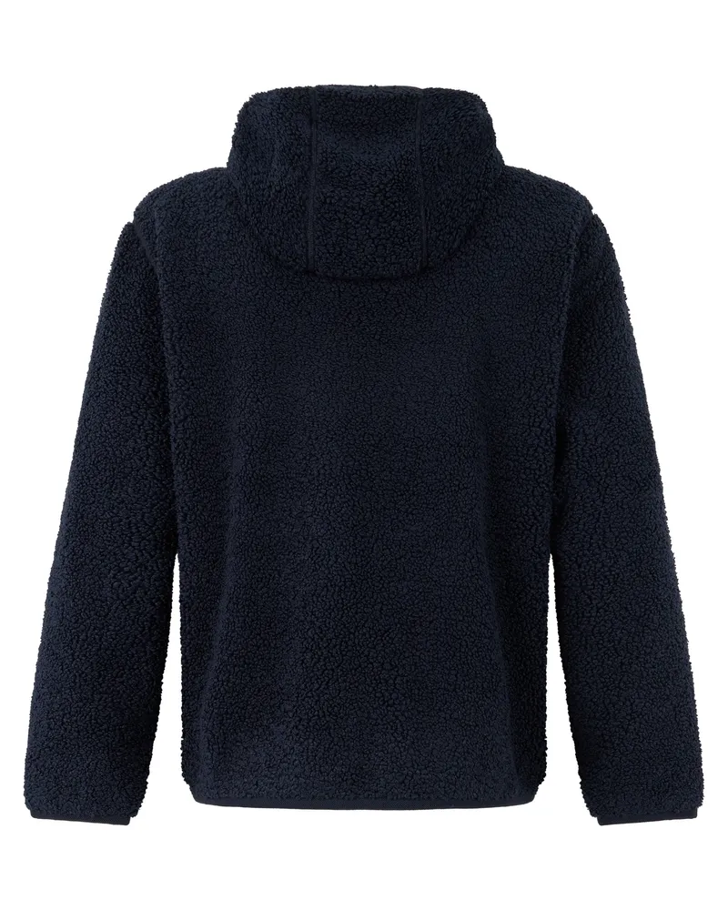 K-Way Zip-Up Hooded Hoodie — Navy 