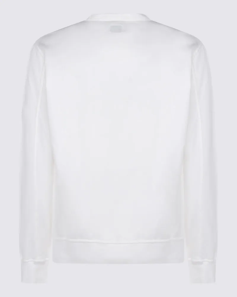 C.P. Company Men's Sweaters Gauze White _100 % Co White