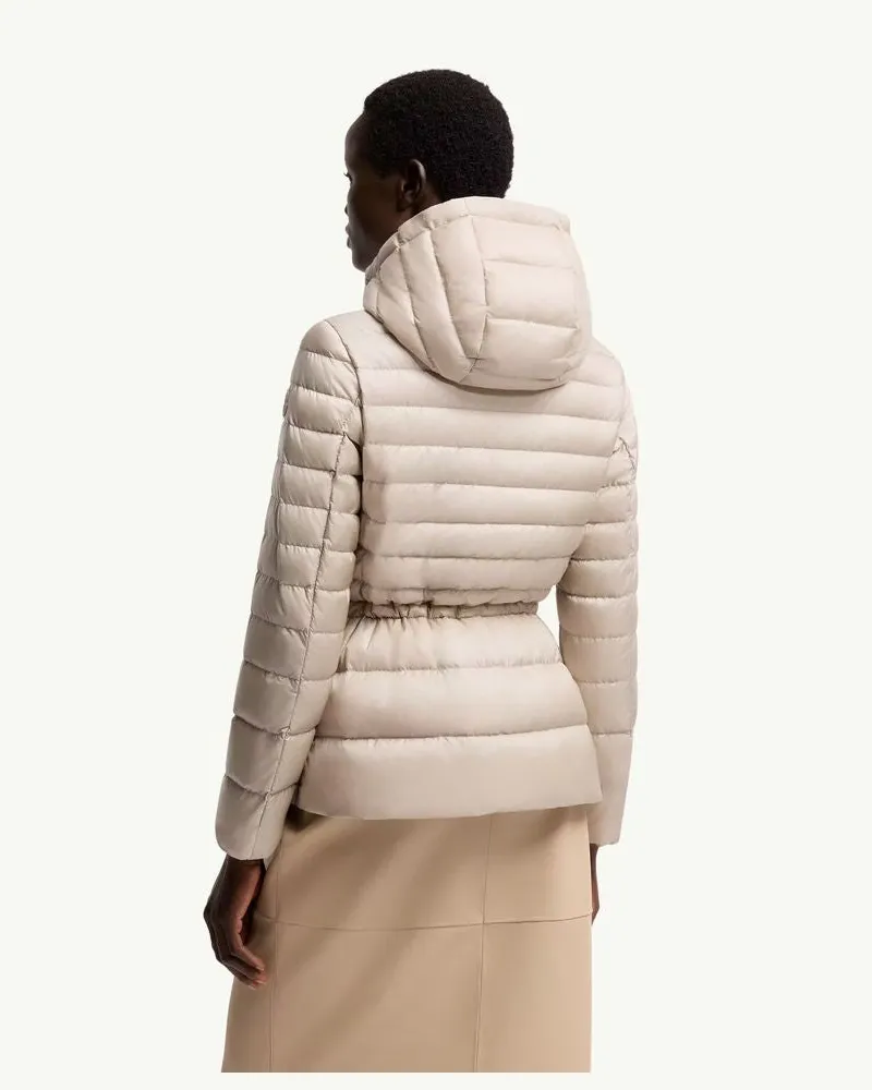 Moncler Down Jacket — Beige Beige