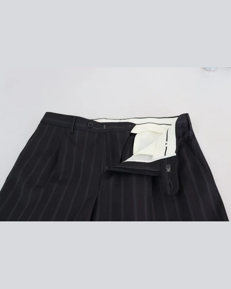 Dolce & Gabbana Wool Blend Formal Trousers — Gray Gray
