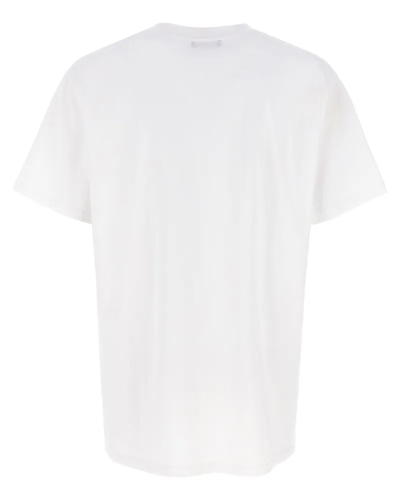 Balmain Logo Print T-Shirt — White White