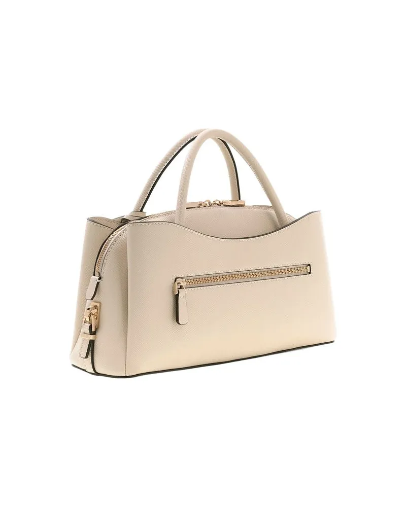Guess Women's Satchel Bag Bone Polyurethane - Satchel-Bags Beige