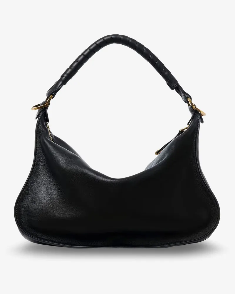 Chloé Women's Shoulder Bag Marcie Small Black Leather Black