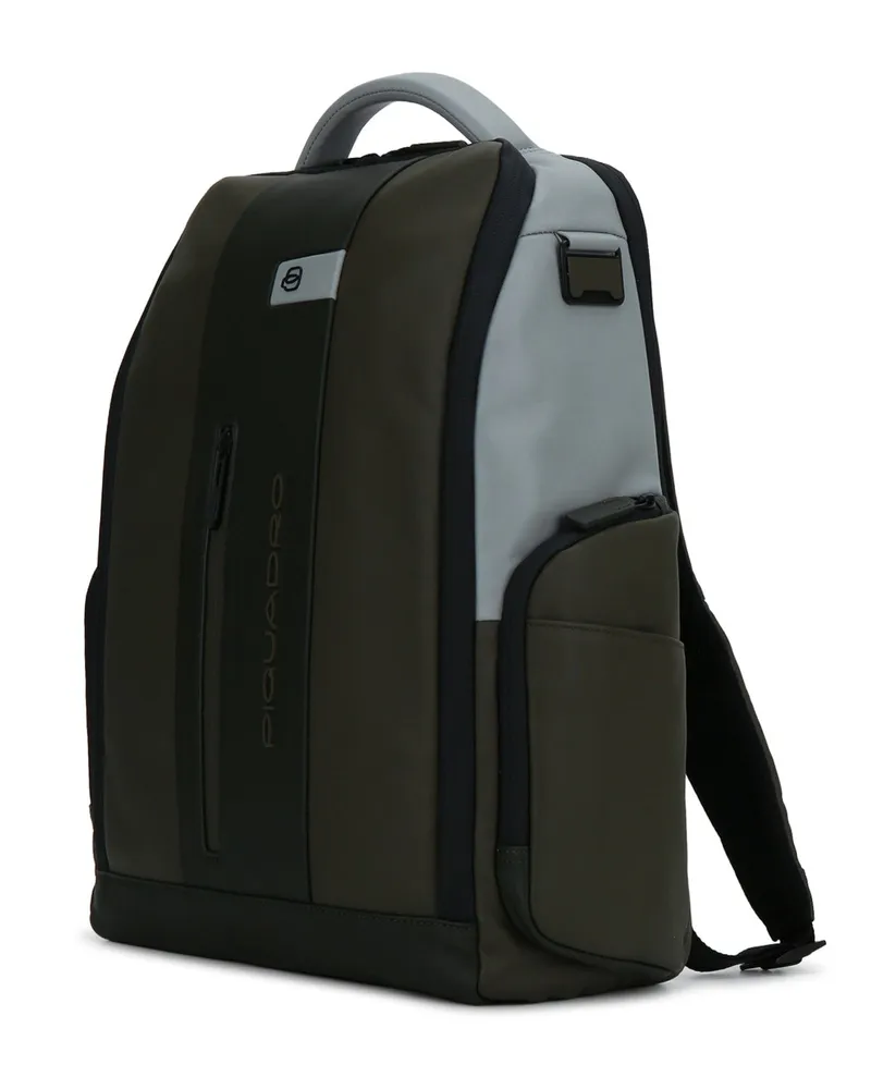Piquadro Pelle Leather Backpack Veg