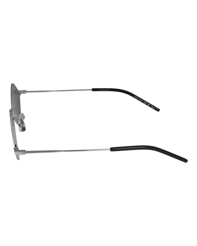 Saint Laurent Unisex Sl Sunglasses Silver Metal Silver